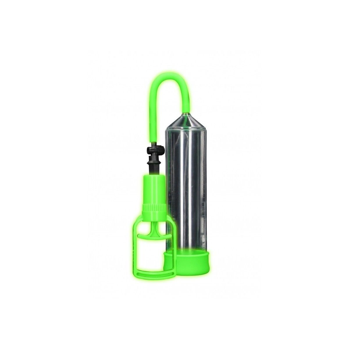 Pompa per pene Comfort Beginner Pump - Glow in the Dark - Neon Green