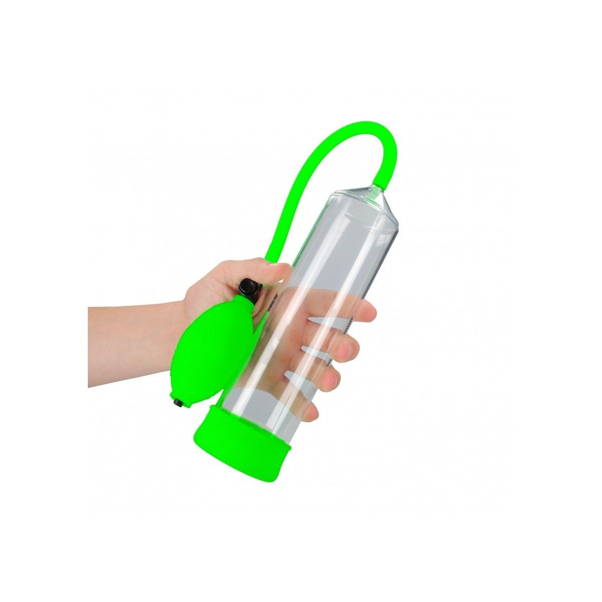 Sviluppatore pompa Classic Penis Pump - Glow in the Dark - Neon Green