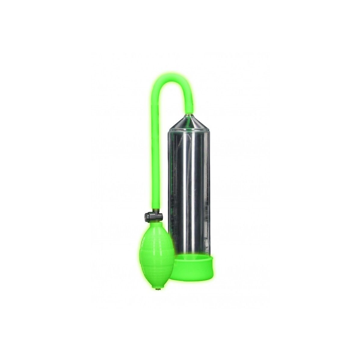 Sviluppatore pompa Classic Penis Pump - Glow in the Dark - Neon Green