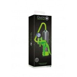 Sviluppatore pompa pene Elite verde fluo Sviluppatore pompa pene Elite verde fluo