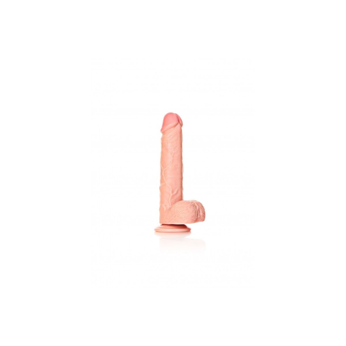 Fallo grande realistico Dildo with Balls and Suction Cup - 9''/ 23 cm