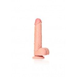 Fallo big realistico con palle 25 cm chiaro Fallo big realistico con palle 25 cm chiaro