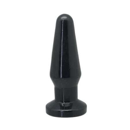 Plug anale solid M nero 12 cm