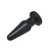 Plug anale solid M nero 12 cm Plug anale solid M nero 12 cm