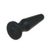 Plug anale solid M nero 12 cm Plug anale solid M nero 12 cm