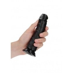 Fallo grosso con ventosa 17.5 cm nero Fallo grosso con ventosa 17.5 cm nero