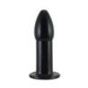 Plug anale trainer nero Small 8,5 cm Plug anale trainer nero Small 8,5 cm