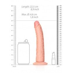 Fallo maxi slim ventosa 22,5 cm pelle chiara Fallo maxi slim ventosa 22,5 cm pelle chiara