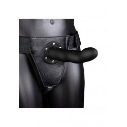 Fallo Strap-On Curvo 20 cm nero Fallo Strap-On Curvo 20 cm nero