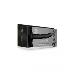 Fallo Strap-On Curvo 20 cm nero Fallo Strap-On Curvo 20 cm nero