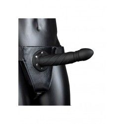 Fallo Strap-On Twisted 20 cm nero Fallo Strap-On Twisted 20 cm nero