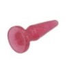 Plug anale glitterato rosa 12 cm Plug anale glitterato rosa 12 cm
