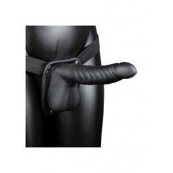 Fallo Strap-On Ribbed 21 cm nero Fallo Strap-On Ribbed 21 cm nero