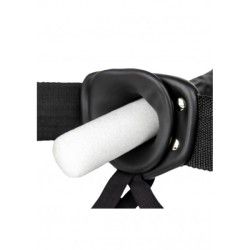 Vibratore Strapon cavo 27 cm nero Vibratore Strapon cavo 27 cm nero