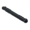 Dildo doppio stimolante nero 25,5 cm Dildo doppio stimolante nero 25,5 cm