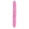 Dildo doppio Axe fucsia 33 cm Dildo doppio Axe fucsia 33 cm