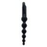 Palline anali a cuore nero in silicone Palline anali a cuore nero in silicone
