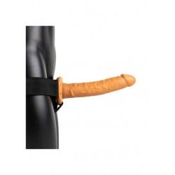 Fallo Strapon cavo 27 cm mulatto Fallo Strapon cavo 27 cm mulatto