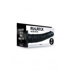 Fallo Strapon cavo 27 cm nero Fallo Strapon cavo 27 cm nero