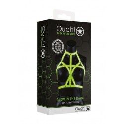 Pettorina donna collo verde fluo/nero Ouch! Pettorina donna collo verde fluo/nero Ouch!