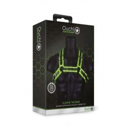 Imbracatura uomo multi fibbie verde fluo/nero Imbracatura uomo multi fibbie verde fluo/nero