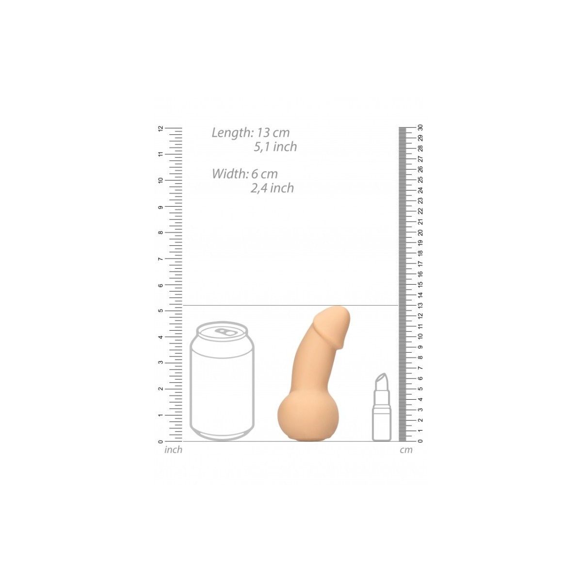 Pene antistress Dick Shape Stress Ball