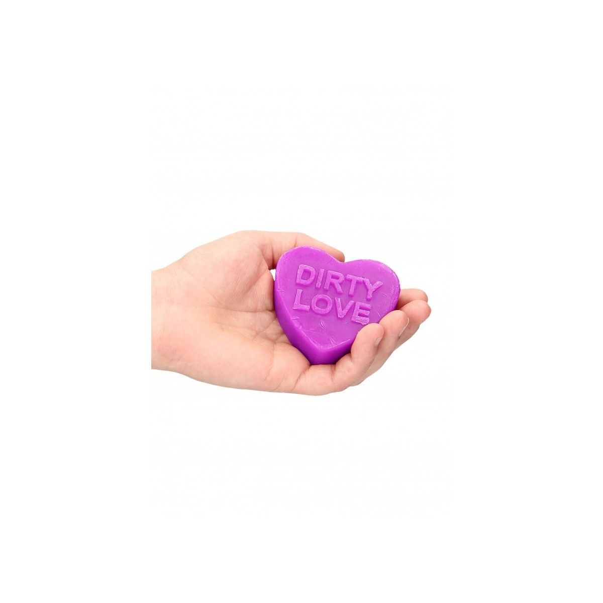 Sapone a cuore Heart Soap - Dirty Love - Lavender Scented