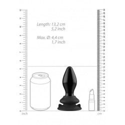 Vibratore Anale in vetro Stretchy Glass Vibratore Anale in vetro Stretchy Glass