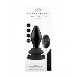 Vibratore Anale in vetro Stretchy Glass Vibratore Anale in vetro Stretchy Glass