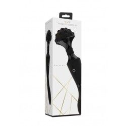 Massaggiatore wand testa rilievi Shiatsu nero Massaggiatore wand testa rilievi Shiatsu nero