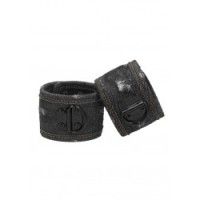 Cavigliere erotiche denim nere