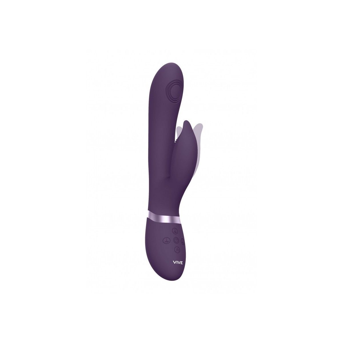 Vibratore rabbit Aimi Viola