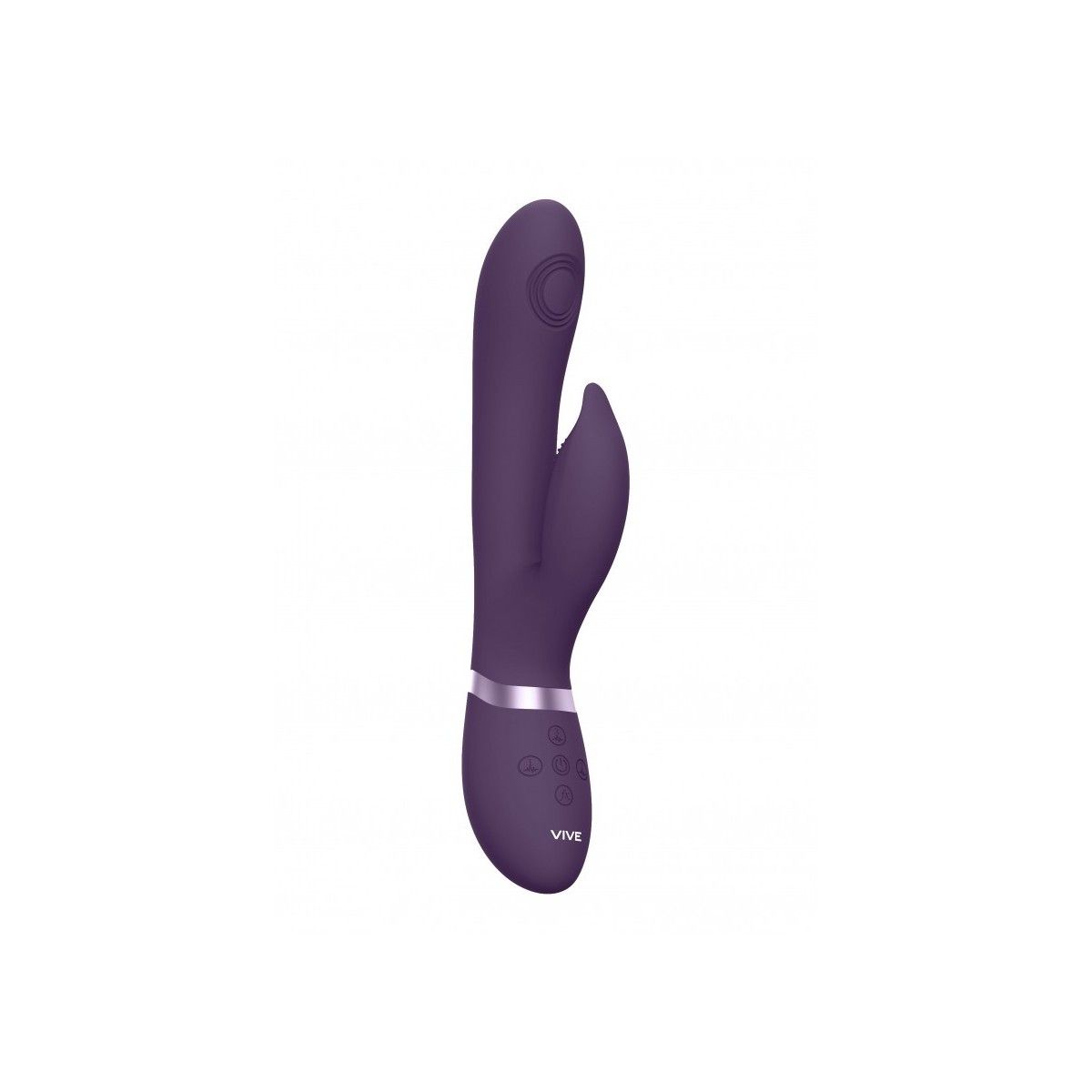 Vibratore rabbit Aimi Viola