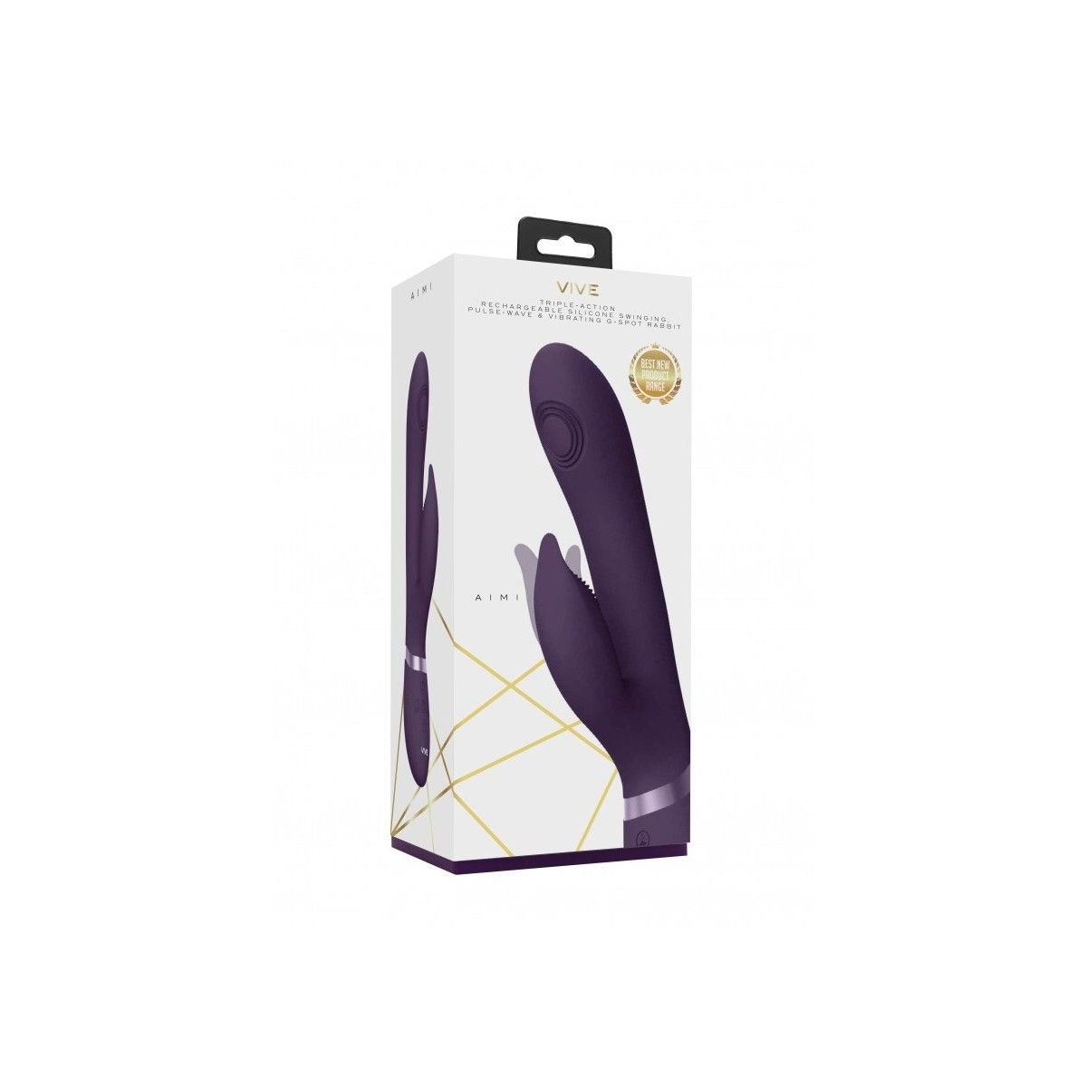 Vibratore rabbit Aimi Viola