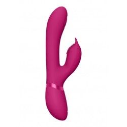 Vibratore rabbit Aimi fucsia 22,3 cm Vibratore rabbit Aimi fucsia 22,3 cm