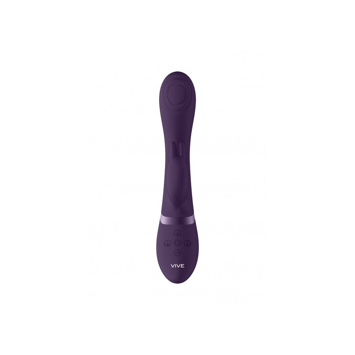 Vibratore Rabbit Cato Pulse G-spot Viola