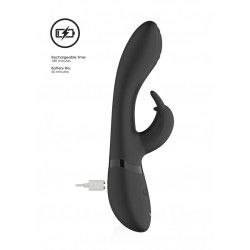 Vibratore rabbit Cato Pulse G-spot nero Vibratore rabbit Cato Pulse G-spot nero