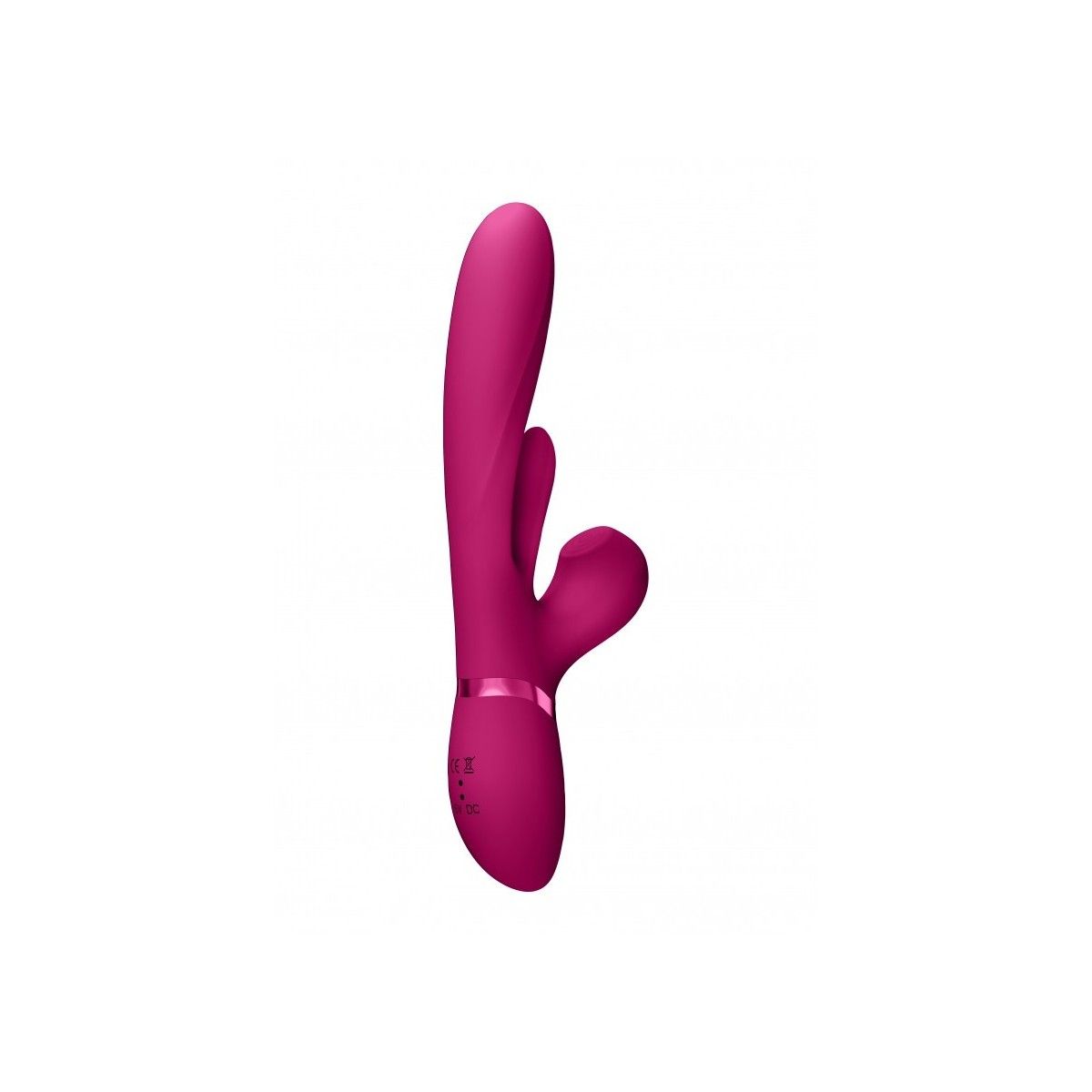 Vibratore rabbit Thrusting GSpot Flapper PulseWave Clit Stimulator Pink