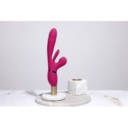 Vibratore rabbit 3 in 1 rosa Vibratore rabbit 3 in 1 rosa