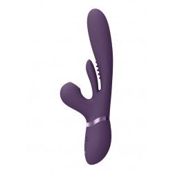 Vibratore rabbit 3 in 1 viola Vibratore rabbit 3 in 1 viola