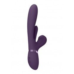 Vibratore rabbit 3 in 1 viola Vibratore rabbit 3 in 1 viola