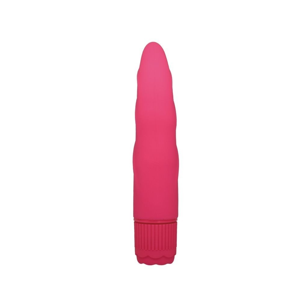 Vibratore vaginale curvy sex toys stimolatore vaginale fallo dildo vibrante rosa