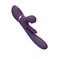 Vibratore rabbit 3 in 1 viola Vibratore rabbit 3 in 1 viola