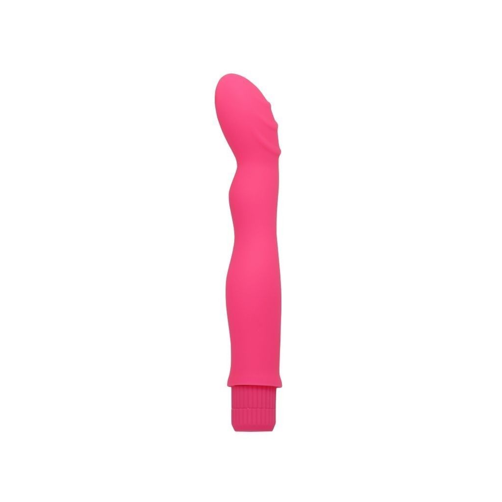 stimolatore per punto G Vibratore vaginale dildo fallo vibrante rosa per donna