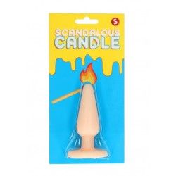 Candela plug Scandalous Candles pelle chiara Candela plug Scandalous Candles pelle chiara