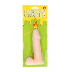 Candela pene Scandalous Candles pelle chiara Candela pene Scandalous Candles pelle chiara