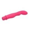 Vibratore punto G curvo fucsia a pile Vibratore punto G curvo fucsia a pile