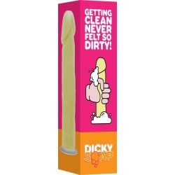Sapone mani forma di pene Dicky Soap giallo Sapone mani forma di pene Dicky Soap giallo