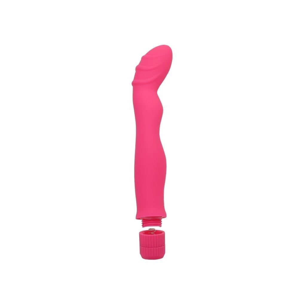 stimolatore per punto G Vibratore vaginale dildo fallo vibrante rosa per donna