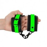 Cavigliere costrittive fluo verde/nero